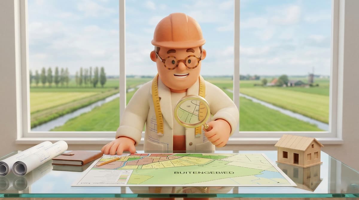 Mantelzorgwoning op een landelijk perceel in het buitengebied, regels voor bestemmingsplannen