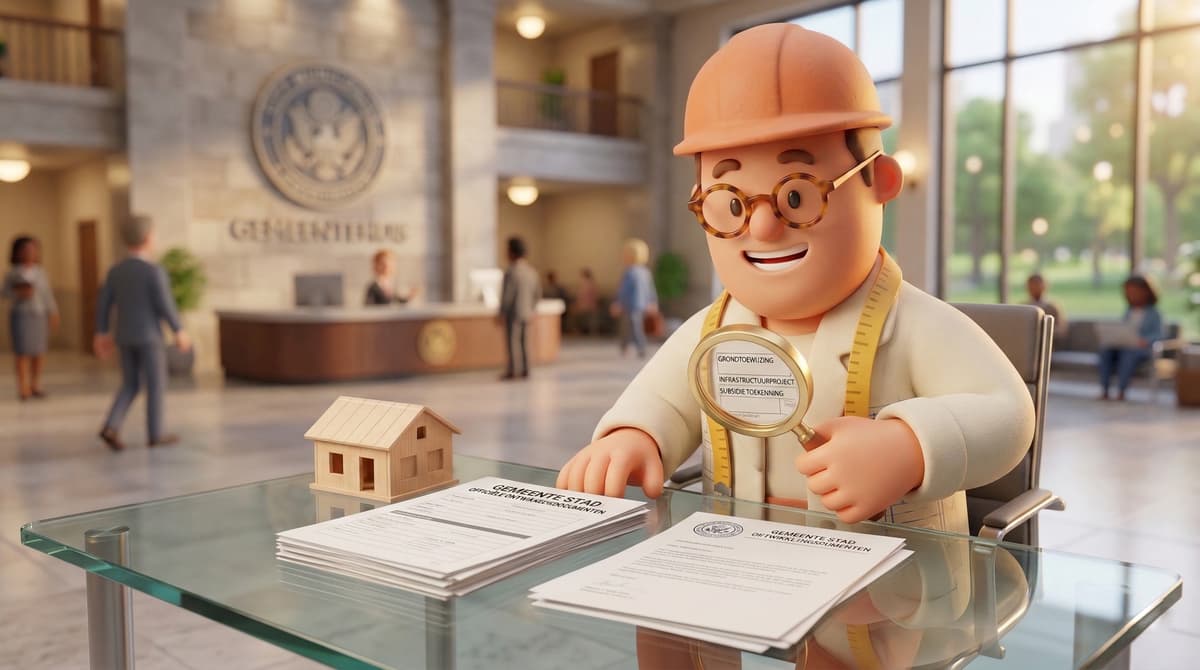 Documenten en rekenmachine op tafel voor het berekenen van subsidies voor een mantelzorgwoning